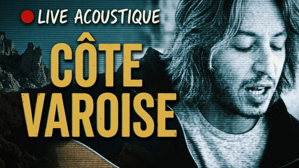 Côte Varoise live acoustique rock français par Micka Lafi